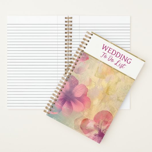 Carnet Organiseur de liste de mariage (À l'intérieur)