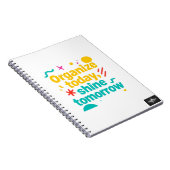 Carnet Organisez Aujourd'Hui, Brille Demain | Plan de mot (Côté Droit)