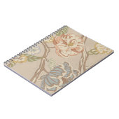 Carnet Organza Chintz Floral Design (Côté gauche)