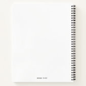 Carnet Original Cheval Spirit Animal Black White Dessin (Dos)