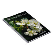 Carnet Original White Plum Blossom Art Spiral Notebook (Côté Droit)