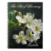 Carnet Original White Plum Blossom Art Spiral Notebook (Devant)