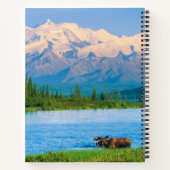 Carnet Orignal dans le lac Wonder (Dos)