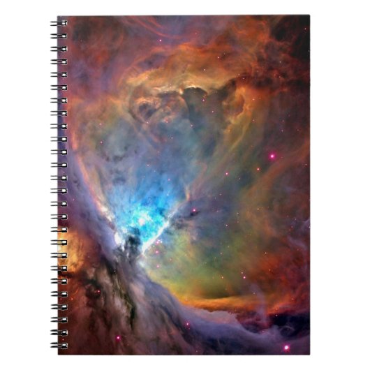 Carnet Orion Nebula Space Galaxy faible contraste (Devant)