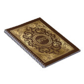 Carnet Ornat Brown et Gold (Côté Droit)