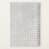 Carnet Ornement arabesque élégant (Verso)