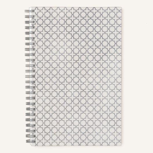 Carnet Ornement arabesque élégant (Recto)
