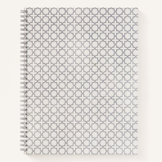 Carnet Ornement arabesque élégant (Devant)