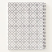 Carnet Ornement arabesque élégant (Dos)