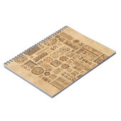 Carnet Ornement artisanal ethnique (Côté gauche)