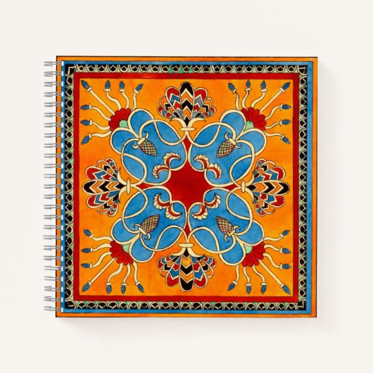 Carnet Ornement assyrien vintage (Devant)