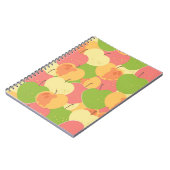 Carnet Ornement avec des pommes (Côté gauche)