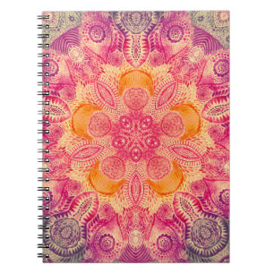 Carnet Ornement de dentelle Mandala : Conception d'aquare