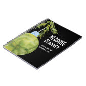 Carnet Ornement de Noël vert, Wedding planner (Côté gauche)
