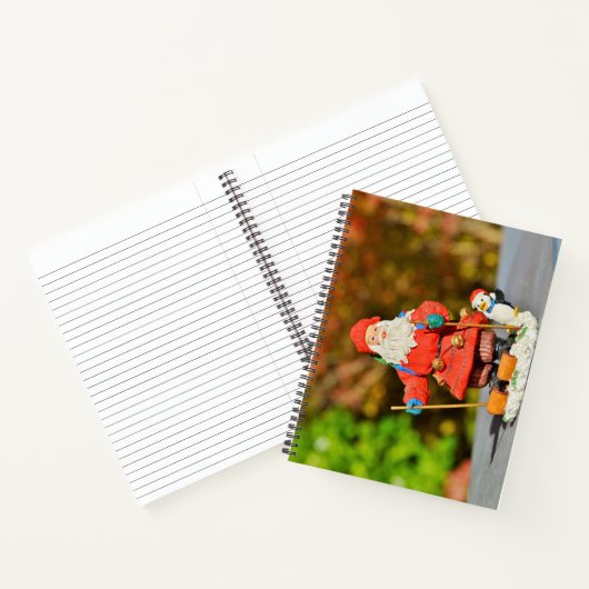 Carnet Ornement du père noël (Intérieur)