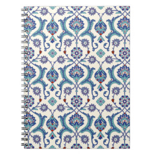 Carnet Ornement floral : Motif arabe traditionnel.