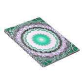 Carnet ornement géométrique. Texture de mosaïque décorati (Côté Droit)