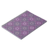 Carnet ornement lilas (Côté gauche)