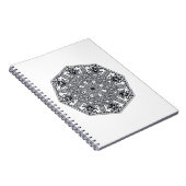 Carnet Ornement rond de mandala (Côté Droit)