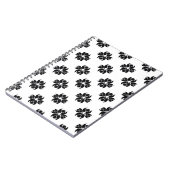 Carnet Ornement sans couture motif abstrait, arabesque, a (Côté gauche)