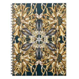 Carnet Ornement traditionnel. Classic vintage backg