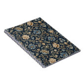 Carnet Ornementation florale de luxe décorative (Côté Droit)