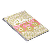Carnet Ornements d'or de ballet de casse-noix (Côté Droit)