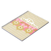 Carnet Ornements d'or de ballet de casse-noix (Côté gauche)