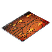 Carnet Ornements or (Côté gauche)
