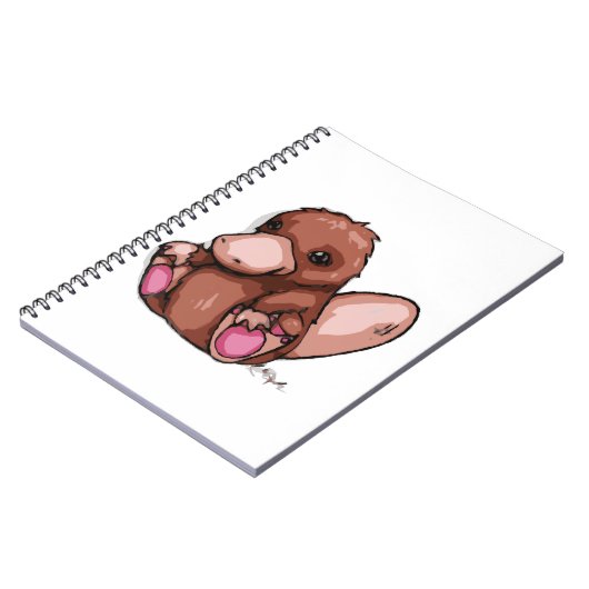 Carnet Ornithorynque (Côté gauche)