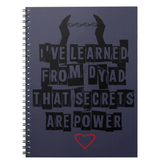 Carnet orphelin de conception de secrets de dyade (Devant)