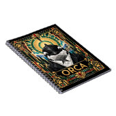 Carnet Orque, faune Art déco (Côté Droit)
