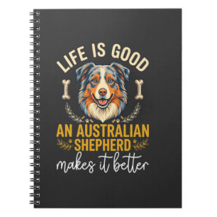 Carnet Os Australien Bonne Vie Bone de chien de berger