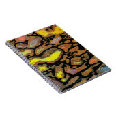 Carnet Os de dinosaure multicolore (Côté Droit)