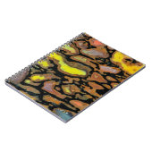 Carnet Os de dinosaure multicolore (Côté gauche)