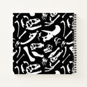 Carnet Os de dinosaure (noir et blanc) (Dos)