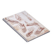 Carnet Os de pied anatomiques humaines de Léonard de Vinc (Côté Droit)