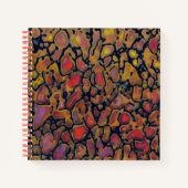 Carnet Os Dinosaure À Motif (Devant)