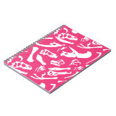 Carnet Os Dinosaures (Rose) (Côté gauche)