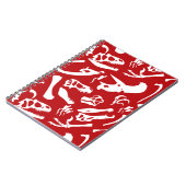 Carnet Os Dinosaures (Rouge) (Côté gauche)