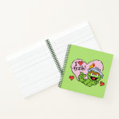 Carnet Oscar "I Love Trash" Valentine (Intérieur)