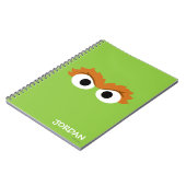 Carnet Oscar the Grouch Big Face | Add Your Name (Côté gauche)