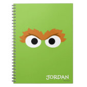 Carnet Oscar the Grouch Big Face | Add Your Name (Devant)