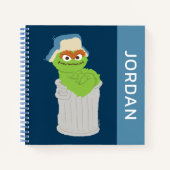 Carnet Oscar the Grouch Trash Can Lean | Ajouter Votre No (Devant)