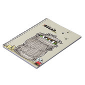 Carnet Oscar vintage dans une poubelle (Côté gauche)