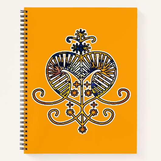 Carnet Oshun Goddess Veve Sigil (Devant)