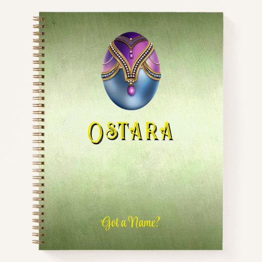 Carnet Ostara Spring Equinox personnalisable (Devant)