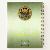 Carnet Ostara Spring Equinox personnalisable (Dos)