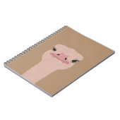 Carnet Ostrich drôle (Côté gauche)