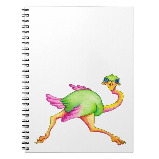 Carnet Ostrich rare (Devant)